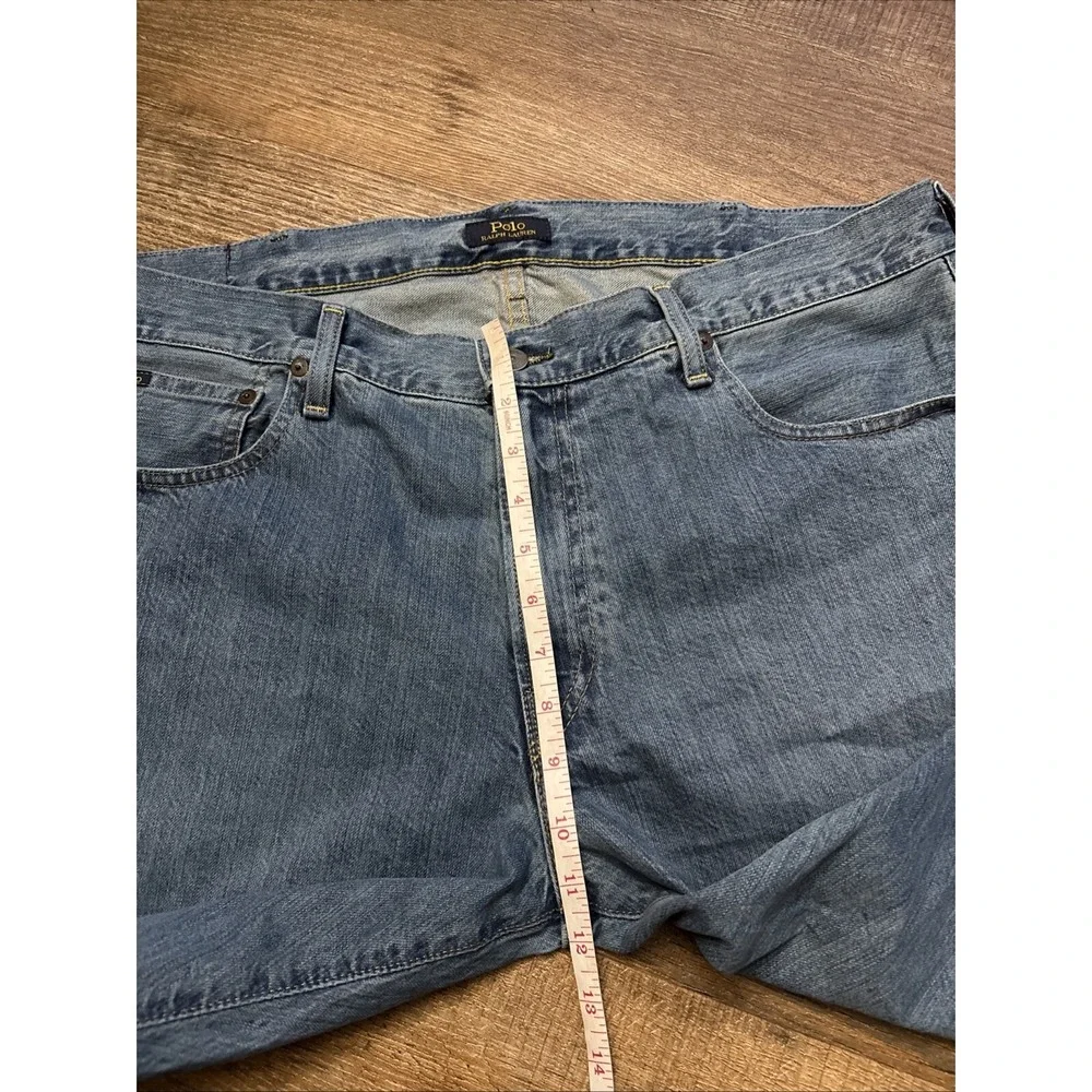 Polo Ralph Lauren Varick Slim Straight Mens Blue Jeans Lot of 2 38x34 Stretch